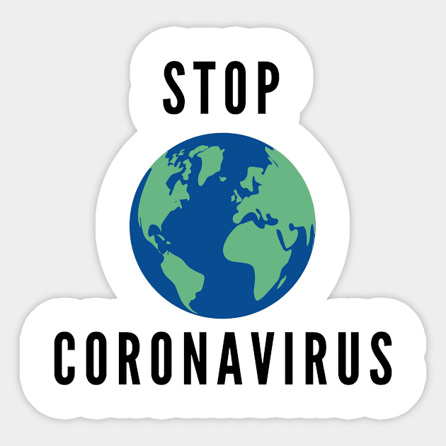 STOP CORONAVIRUS Sticker by happypalaze